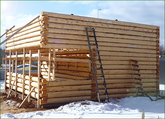 Проект дома из бруса